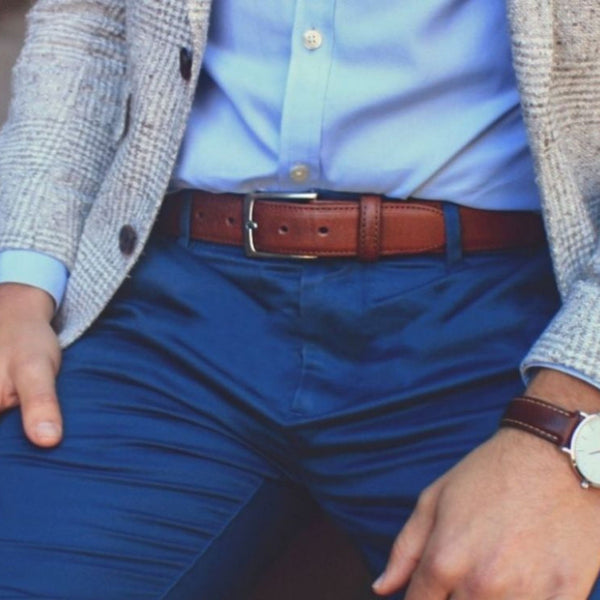 Navigator Leather Dress Belt Hyde Belt Company